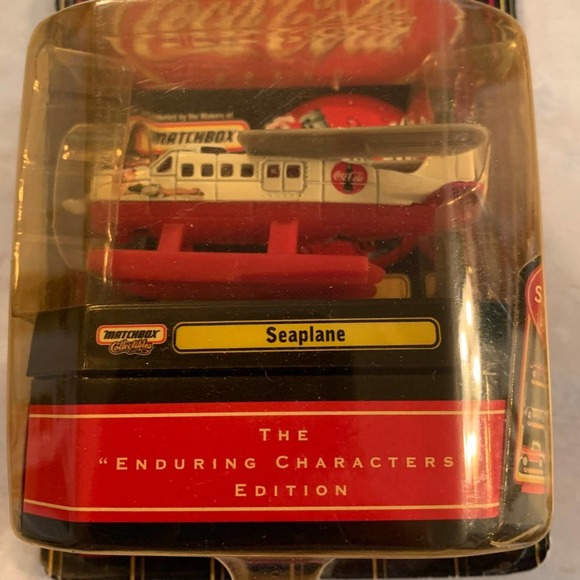Coca-Cola matchbox collectibles Seaplane - Picture 2 of 4
